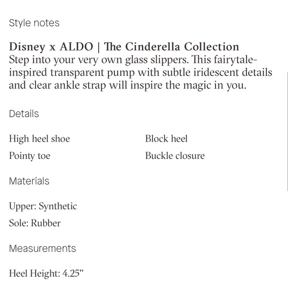 DISNEY x ALDO Cinderella ‘s Glass Slipper - Picture 10 of 10
